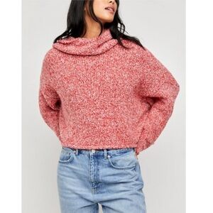 Free People Pink Sweater